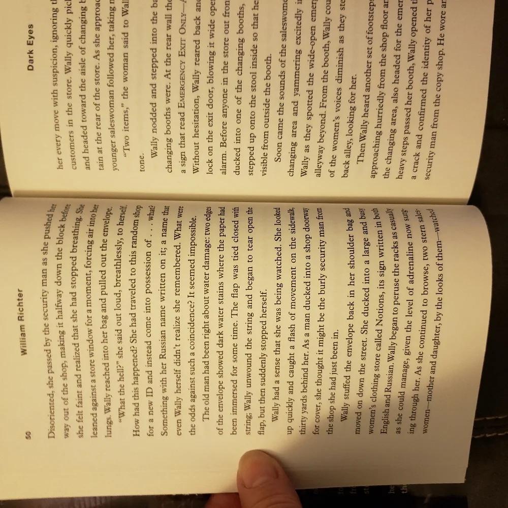 Dark Eyes by William Richter  ‎ Hardbook